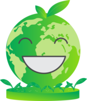 The environment day smile world icon png