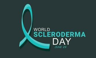 World Scleroderma day. background, banner, card, poster, template. Vector illustration.