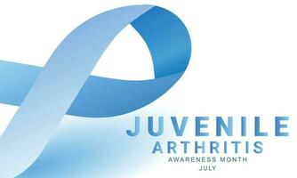 Juvenile Arthritis awareness month. background, banner, card, poster, template. Vector illustration.