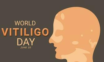 World Vitiligo Day. background, banner, card, poster, template. Vector illustration.