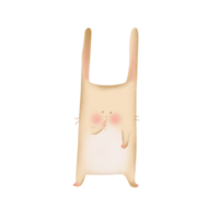 Pink bunny cute and kawaii png