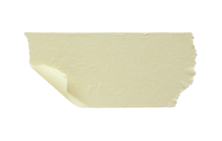 torn masking tape isolated with clipping path png