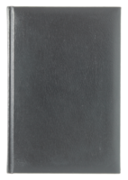 old leather book cover isolated with clipping path for mockup png