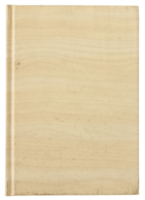 blanco libro con madera textura cubrir aislado con recorte camino para Bosquejo png