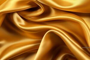 Yellow silk background stock photo. photo