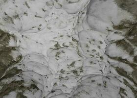 3d snow wall stone texture background photo