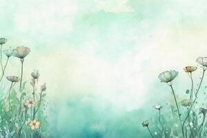 light mint background paper texture. photo