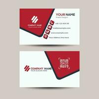 Abstract professional business card template or visiting card set vector