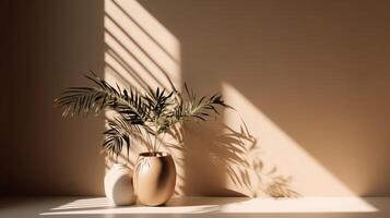 Minimalistic abstract gentle light beige background. photo