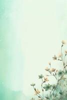 light mint background paper texture. photo