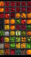 A collection of fruits in different colors. photo