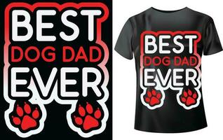 DAD T-SHIRT DESIGN vector