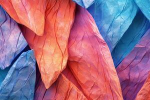 rock feel, quartzite texture, neon tone. photo