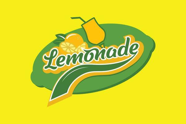 lemonade creative amazing logo design template
