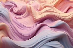 An impressive 3d artwork in the form of colors. photo