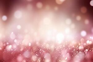 A blurred white light, pink light abstract background with bokeh glow, Illustration, photo