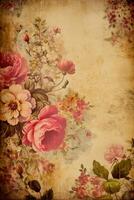 Vintage even background paper. photo