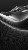 photographs of desert of surfaces, dark gray and white. photo