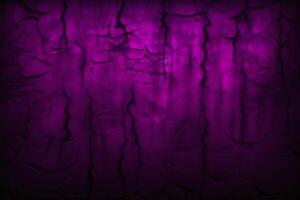 Black horror dark pink purple neon light, rough grunge texture, mystery haunted scary theme wallpaper. photo