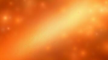 Glistening light orange color simple background texture. photo