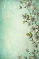 light mint background paper texture. photo