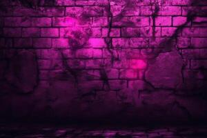 Black horror dark pink purple neon light, rough grunge texture, mystery haunted scary theme wallpaper. photo