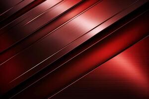 Brushed metal light red background, photo