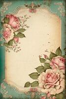 Vintage even background paper. photo