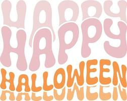 Retro Halloween Design vector