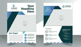 Corporate Book Cover Design Template in A4. Can be adapt to Brochure, Annual Report, Magazine,Poster, Business Presentation, Portfolio, Flyer, Banner, Website vector