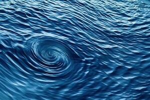 Bluish Ripple Effect water Background. photo