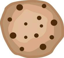 chip cookies with chocolate chips illustration vector