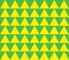 Triangles pattern with up and down heads, green and yellow colors - changeable, seamless pattern, pattern vector illustration, wallpaper and poster template, minimalist pattern with flat colors