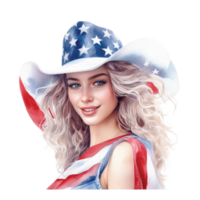 happy sublimation watercolor 4th of July png