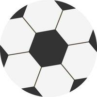 Isolated Football Icon In Grey And White Color. vector