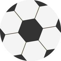 Isolated Football Icon In Grey And White Color. vector