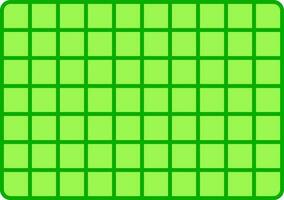 Green Grid Icon In Flat Style. vector