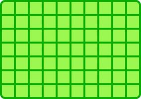 Green Grid Icon In Flat Style. vector