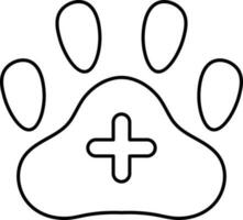 cute white paw in pixel art style 22149130 Vector Art at Vecteezy