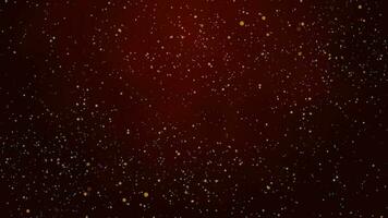 3D abstract digital technology animated green light particles on green gradient background. video