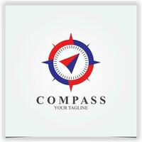 modern compass logo premium elegant template vector eps 10