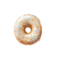 aguarela rosquinhas coleção clipart ai generativo png