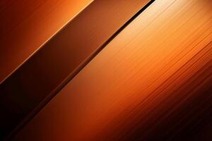 Brushed metal light orange background. photo