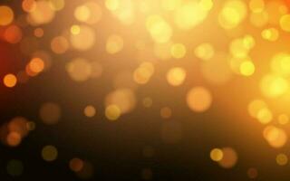 Golden luxury bokeh soft light abstract backgrounds, Vector eps 10 illustration bokeh particles, Backgrounds decoration