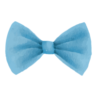 Blue Ribbon Color Bows Isolated on Transparent Background png