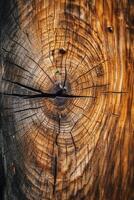 Wood texture, macro, photography, overhead camera angle. photo