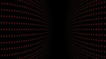 Red color seamless looping rotating plus element background video