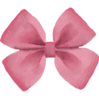 Pink Ribbon Color Bows Isolated on Transparent Background png