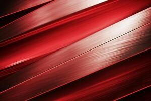 Brushed metal light red background, photo