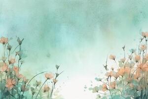light mint background paper texture. photo